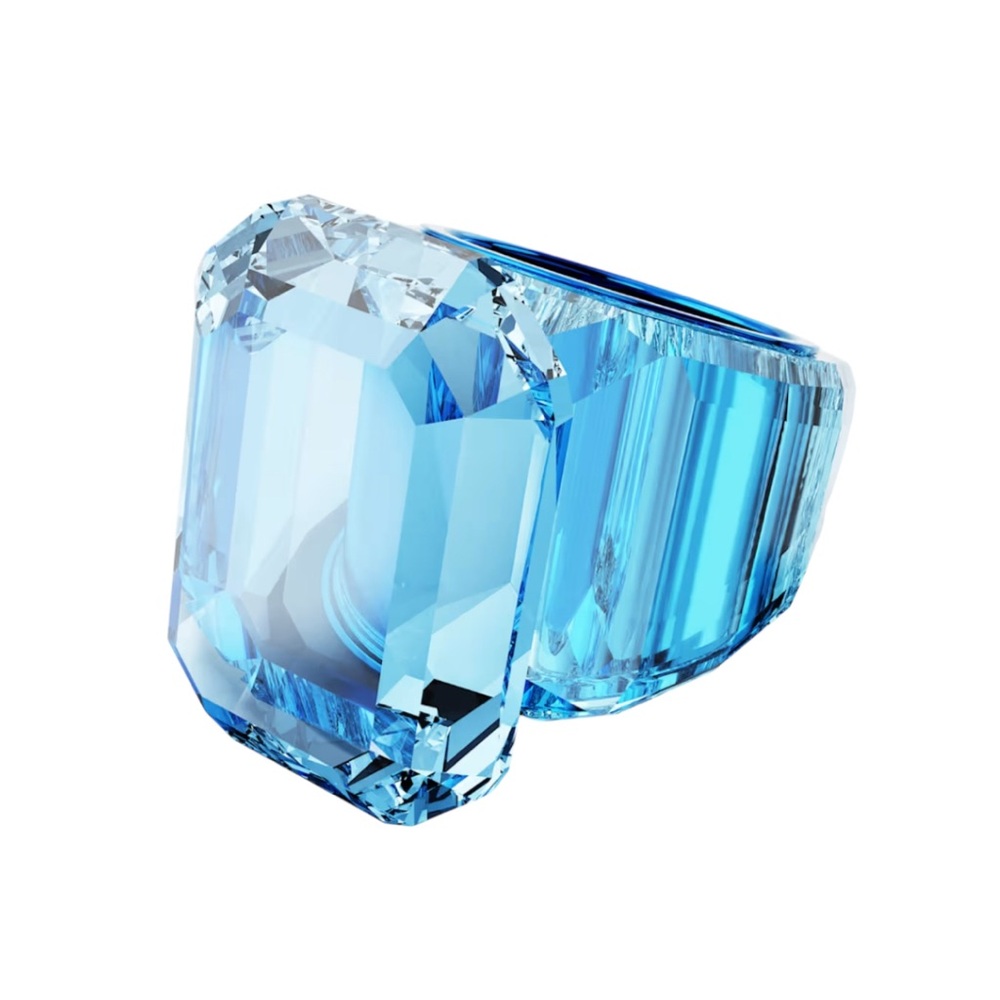 Atelier Swarovski Lucent cocktail ring
Octagon cut, Blue
